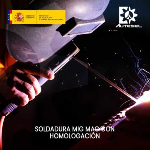 SOLDADURA MIG MAG CON HOMOLOGACIÓN